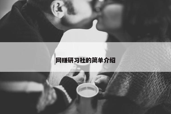 网赚研习社的简单介绍