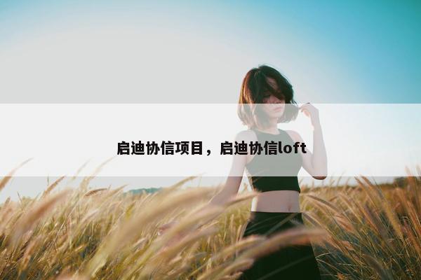 启迪协信项目，启迪协信loft