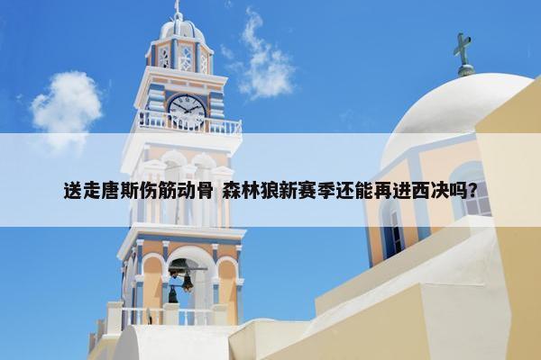 送走唐斯伤筋动骨 森林狼新赛季还能再进西决吗？